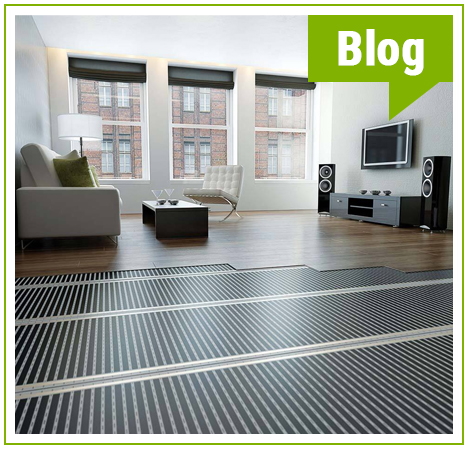 Unsere Fußbodenheizungen sind geeignet zur Verlegung unter Fliesen,  Parkett, Laminat, Teppich, PVC