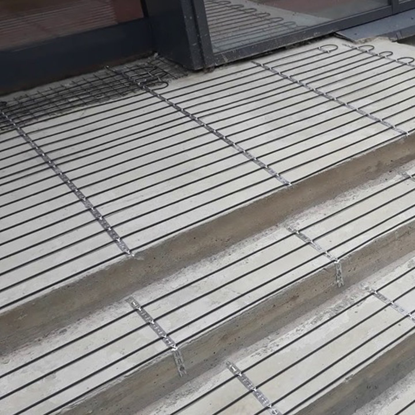 Heizkabel eignen sich optimal für Treppen und kleinere Rampen
