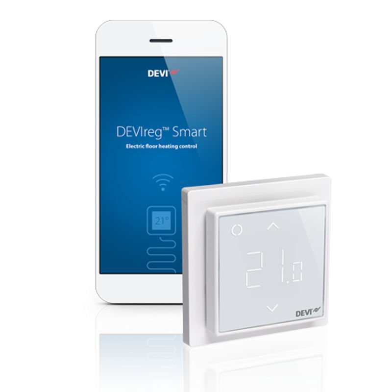 Smart thermostats can be controlled via smartphone or tablet app