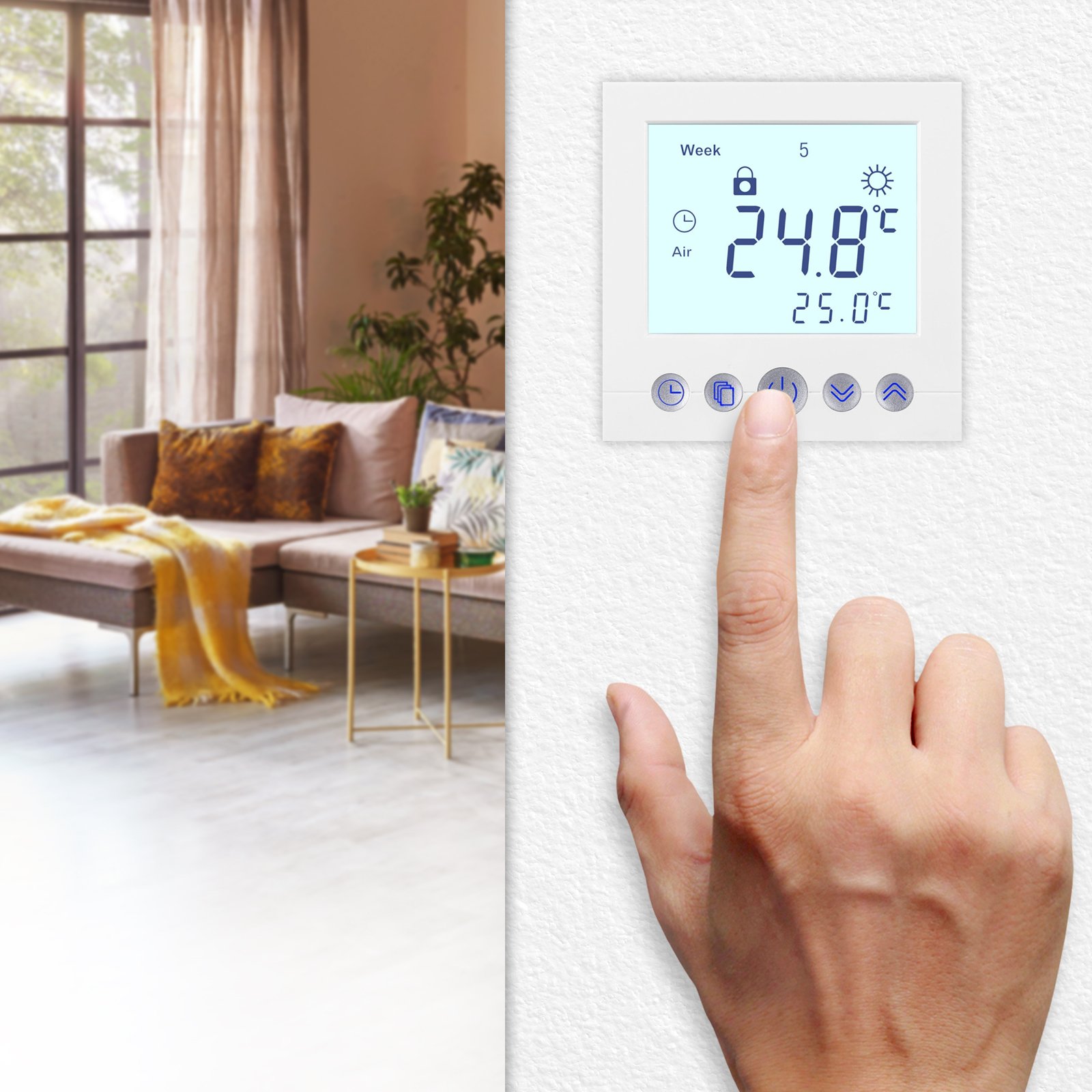 Thermal monitoring – mandatory for electric heating systems
