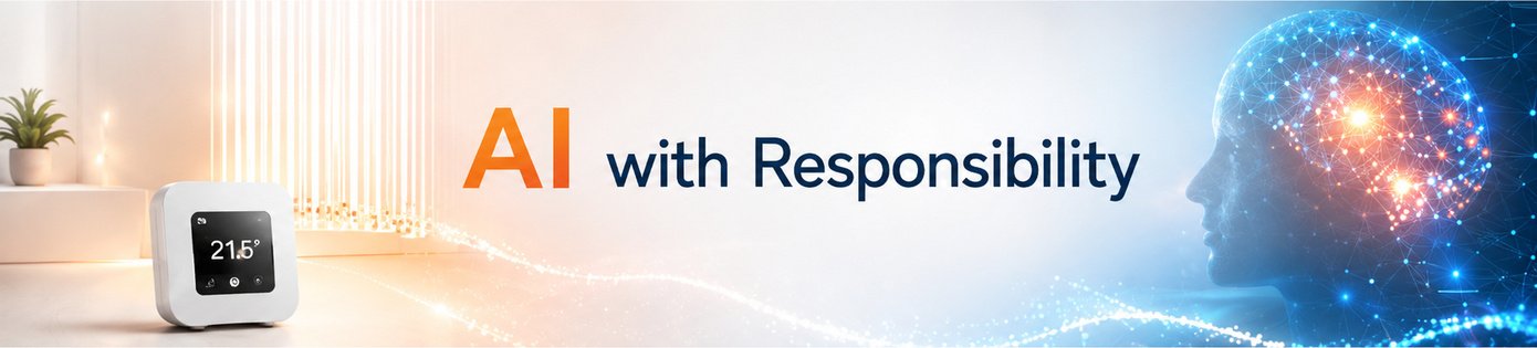 We use AI responsibly