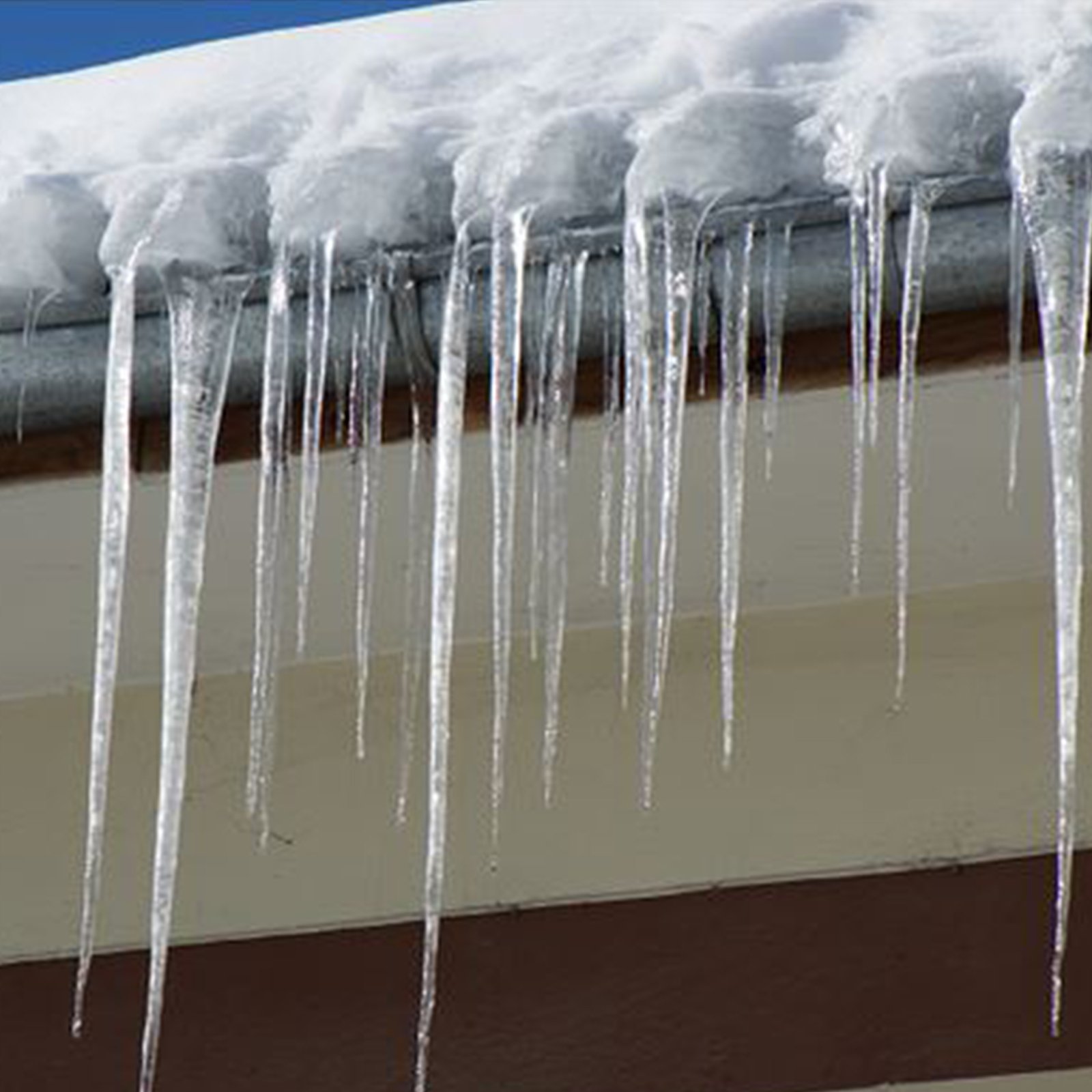 Beware of excessive snow load - heating cables can help