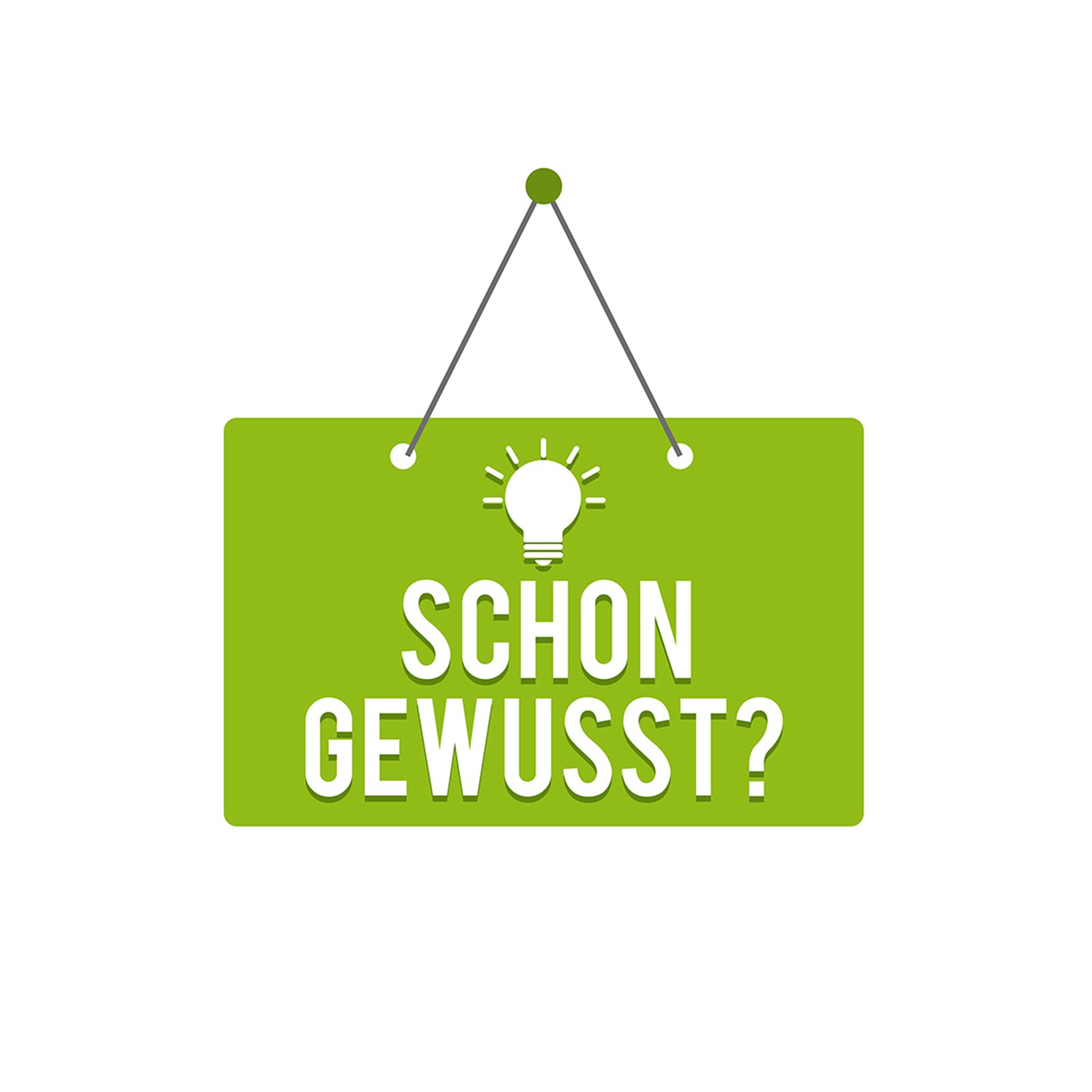 Schon gewusst?