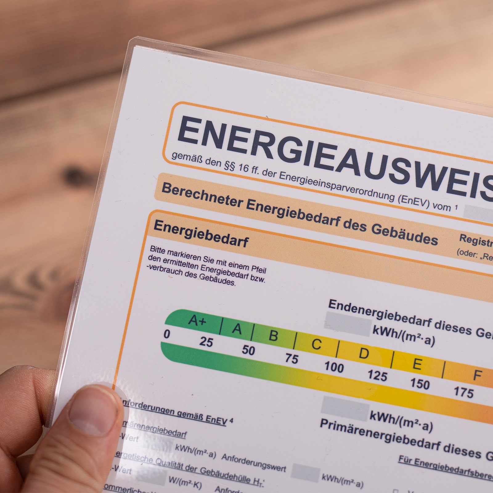 Energieausweis für Gebäude
