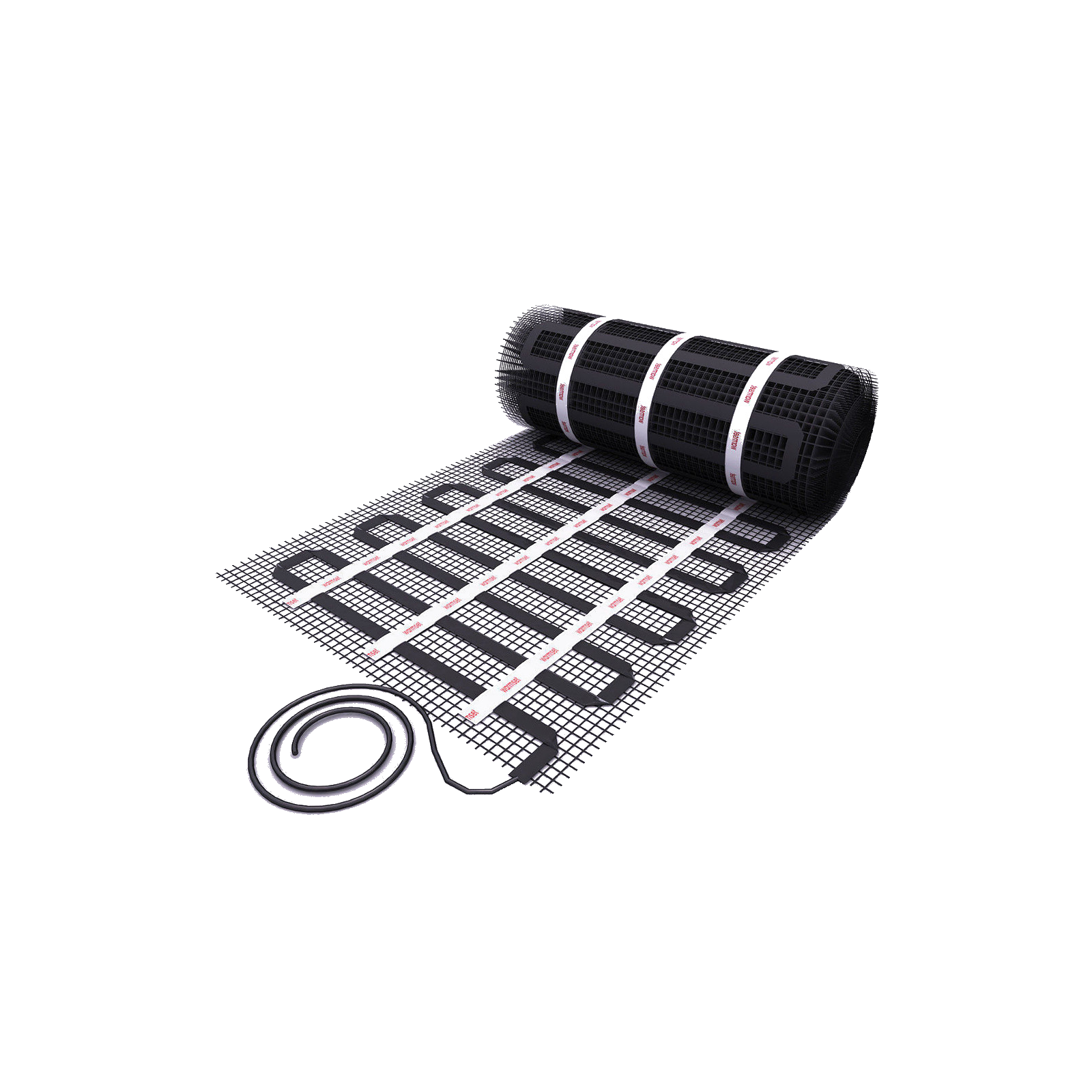 17/5 Thin-bed heating mat with flat conductor