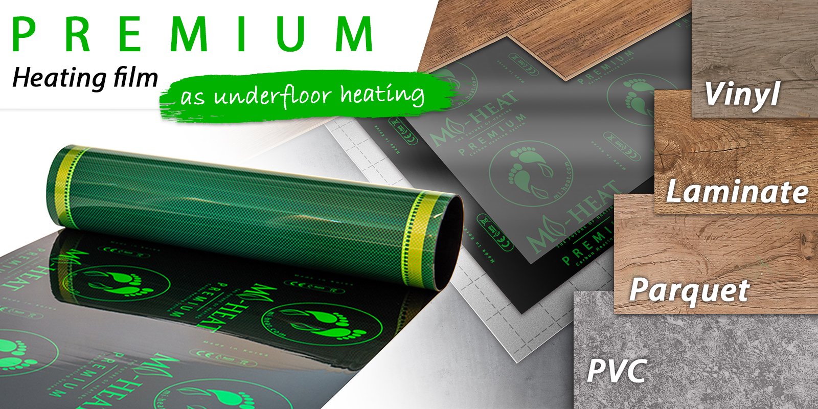Mi-Heat Premium heating film - newly arrived