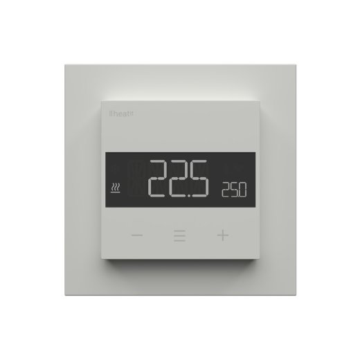 Heatit Z-TRM6 Z-Wave thermostat white RAL 9003