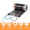 Comfort Heizfolie 500W/m² 25cm breit 125W/m konfektioniert 3,0m