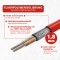 Warmup StickyMat SPM 150W/m²  4,5m² Smart 6iE WiFi weiß + 2xWellrohr + Farbroller + Haftgrundierung
