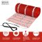 Complete set 200W/m²Warmup StickyMat twin technology glass fiber fabric 200W/m² width 50cm, 4,5m²