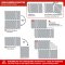 Warmup StickyMat 200W/m² 9.0m² + WiFi white element + 2x corrugated pipe + paint roller + adhesive primer