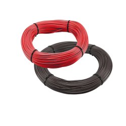 10 metre installation cable 2.5mm² (red/black)