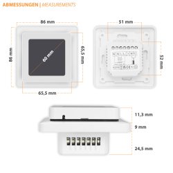 Komplett-Set 24V Heizfolie für schwimmend verlegte Böden in Feuchträumen 4 Stk. Heizfolien 50x200cm - 4m²