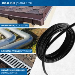 LTC Anti-freeze Heating Cable 65°C, self-regulating, 30W/m – by the metre