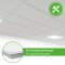 ECOSUN E 300 C 625/VT Infrarotheizung 300 Watt für 600x600mm Rasterdecken