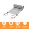 12V Heizfolie 130W/m² 40cm breit konfektioniert 2,0 Meter