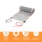 12V Heizfolie 130W/m² 40cm breit konfektioniert 3,5 Meter