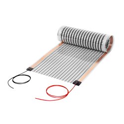 24V heating film 160W/m² 40cm wide fully assembled