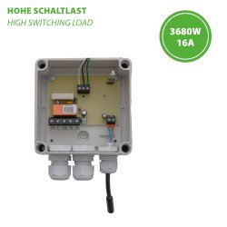 PT350AP Thermostat für Außen Vorderansicht Sensor