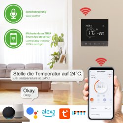 TH215 WiFi Thermostat mit Heiz-/Kühlfunktion