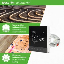 TH215 WiFi Thermostat mit Heiz-/Kühlfunktion