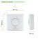 Salus wireless room thermostat set with ERT20TXB analogue thermostat