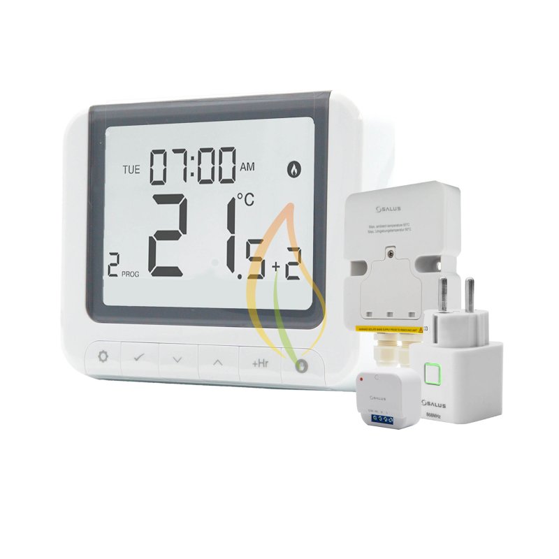 Salus Radio Frequency Thermostat Salus Controls Digital Thermostat