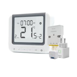 Salus Funk-Raumthermostat Set mit WBRT20TX+ digital...