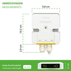 Salus Funk-Empfänger SSR868 Aufputz