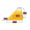 Tansun infrared radiant heater Sorrento IP Double 2x1500 Watt