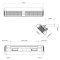 Tansun infrared heater Monaco IP Double 2×1500 Watt