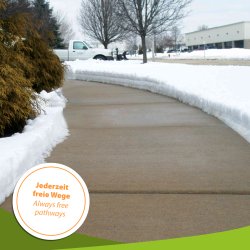 230V Freiflächenheizung ohne Netzträger 300Watt/m² 7m² vor dem Haus abgebildet unter pflastersteine