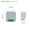 Salus Funk-Raumthermostat Set Digital Thermostat WBRT520TX + Funk-Unterputz Empfänger SR868