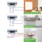 Salus Funk-Raumthermostat Set Digital Thermostat WBRT520TX + Funk-Unterputz Empfänger SR868