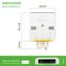 Salus Funk-Raumthermostat Set Digital Thermostat WBRT520TX + Funk-Aufputz Empfänger SSR868