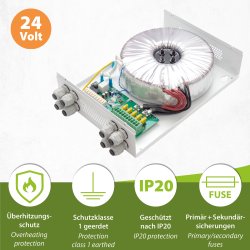 24V Mi-Heat Transformator 800-2000 Watt