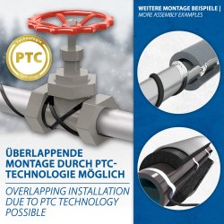 LTC Anti-freeze Heating Cable 65°C, self-regulating, 40W/m – by the metre