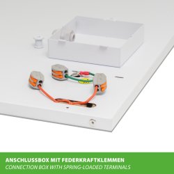 SWPO-450 Infrarotheizung 450 Watt für 600x600mm Rasterdecken