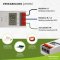 Kabeltester KT-2 mit LC-Display für Heizkabel, Heizmatten und Heizfolien
