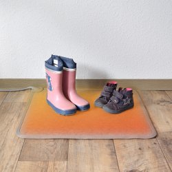 Carbon Feet 55x50cm PVC Infrarot Heizmatte 70Watt für schuhe abstellen möglich