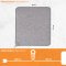 Carbon Feet PVC Infrarot Heizmatte stufenlos heizleistung regeln bis 55°C bedienteil 14x5,9x2,5cm