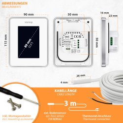 Warmup 7iE Smart Matter Thermostat