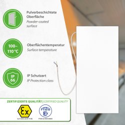 ECOSUN 700IN-2 ATEX-zertifizierte Infrarotheizung 700 Watt