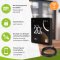 Heatcom HC110 WiFi Thermostat anthrazit RAL 7021