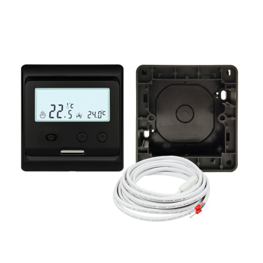 Mi-Heat M3 12V AC/DC Black Front view