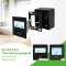 Mi-Heat M3 12V AC/DC Schwarz Seitenansicht