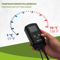 Heatcom Outdoor Thermostat HC 200 UNI