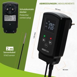 Heatcom Outdoor Thermostat HC 200 UNI