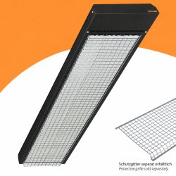 Ecosun S+ Anticor Dunkelstrahler 900-3600W schutzgitter seperat erhältlich