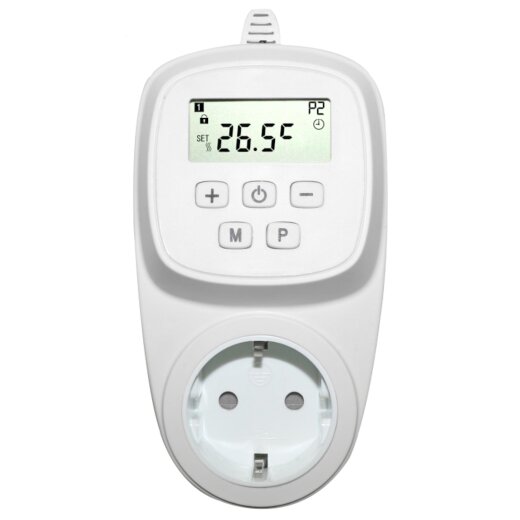 TC500 Thermostat mit F&uuml;hler Vorderansicht